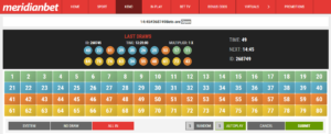 Lucky Numbers Keno
