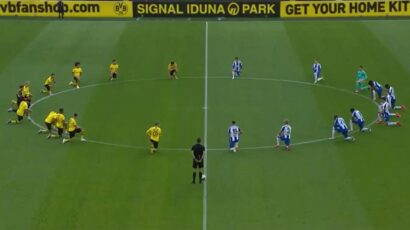 Bundesliga Yaguswa na ‘Black Lives Matter’
