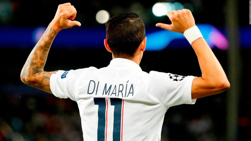 Angel Di maria kwenye Rekodi za Messi, Ronaldo.