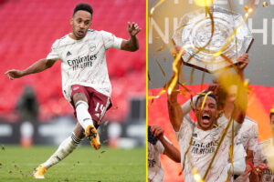 Aubameyang Avunja Rekodi Wembley.