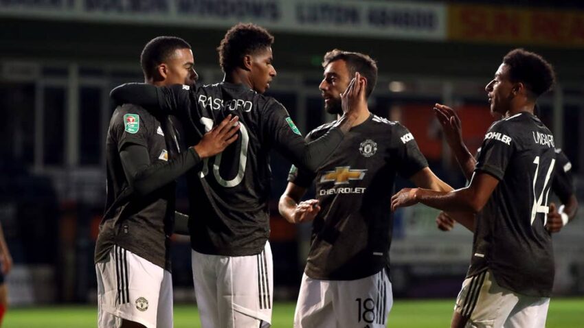 Manchester United Yaiadhibu Luton Kufuta Aibu.