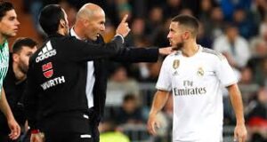 Zidane: Hazard Anakaribia Kurejea Dimbani.