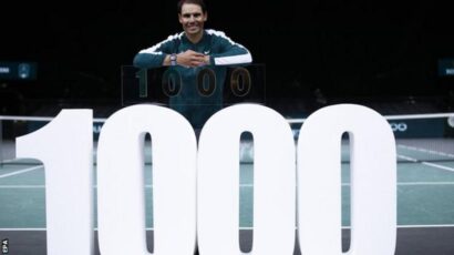 Nadal Afikisha Ushindi wa 1000 Kwenye ATP