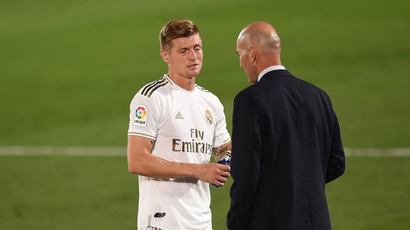 Kroos: Zidane Atarejea kwenye Ubora Kama Hapo Nyuma.
