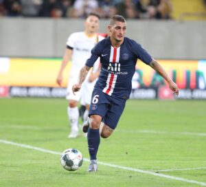 Verratti Arejea Mazoezini Paris Saint-Germain.
