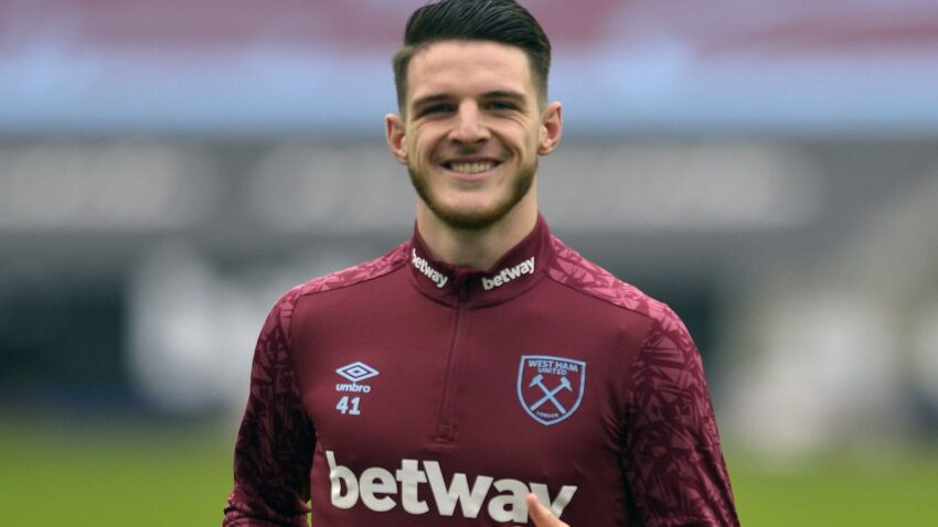 Declan Rice; Huku United, Kule Chelsea.