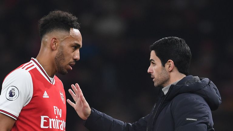 Arteta : Aubameyang Alikuwa na Msongo wa Mawazo.