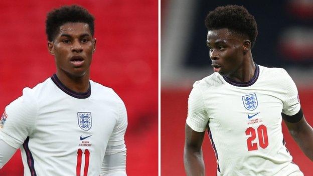 Rashford, Saka Waondolewa Timu ya Taifa.