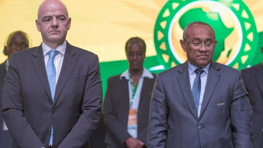 Infantino Amkataa Ahmad Uraisi CAF