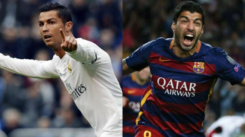 Barcelona Kumkosa Suarez ni Kama Madrid Kumkosa Ronaldo