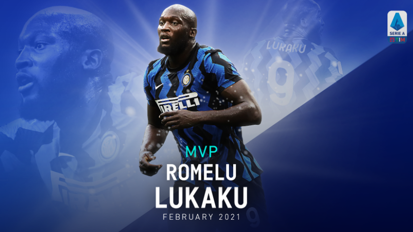 Lukaku Mchezaji Bora Mwezi February.