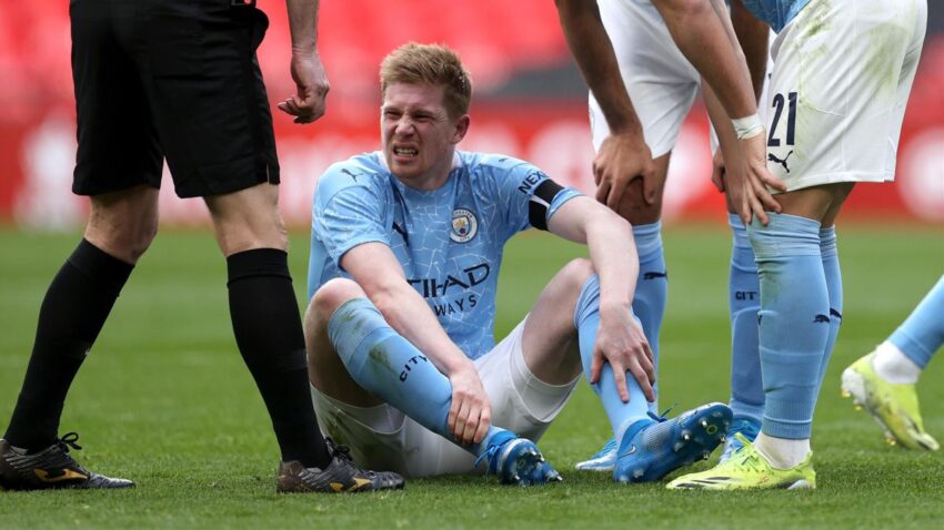 De Bruyne Apata Jeraha la Kifundo cha Mguu