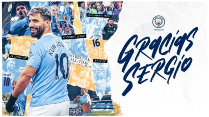 Gracias Sergio Kun Aguero