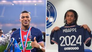 Ethan Mbappe Aongeza Mkataba PSG.