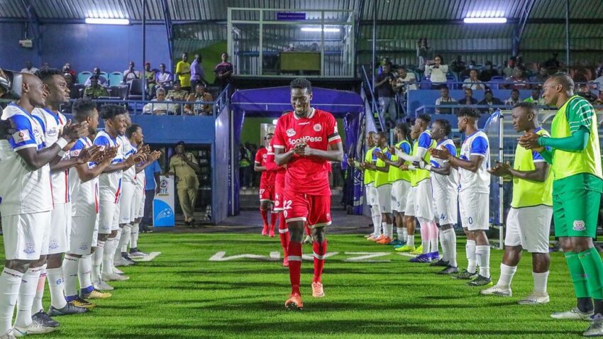 Simba Yawekewa Gwaride La Heshima, Yatoka 1-1