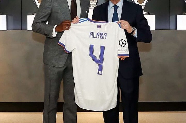 Alaba Apewa Namba 4 Real Madrid