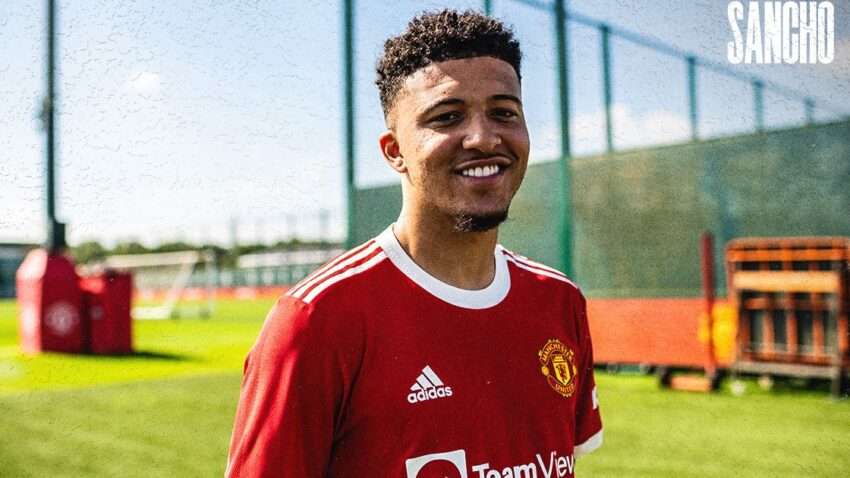 Jadon Sancho Atangazwa Rasmi United