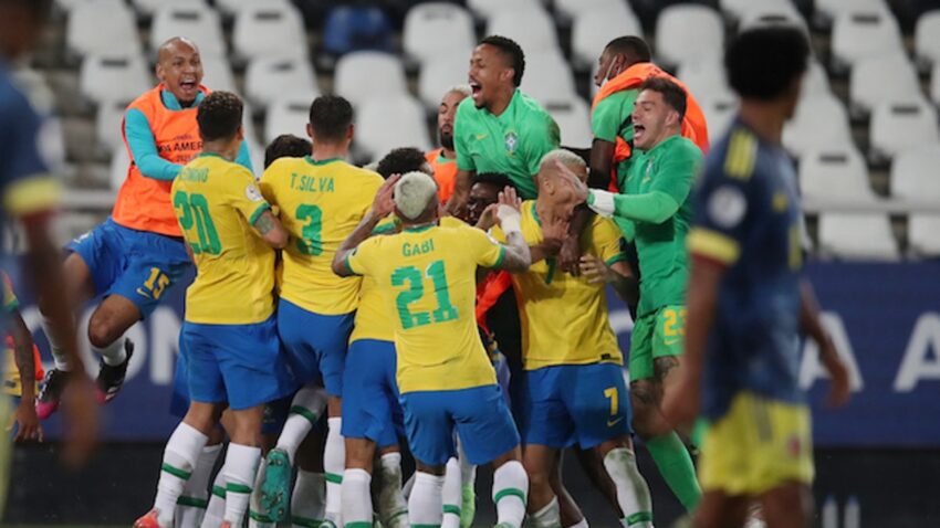 Copa America, Brazil vs Peru Nusu Fainali
