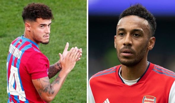 Barca Wapo Tayari Kubadilishana Coutinho na Aubameyang