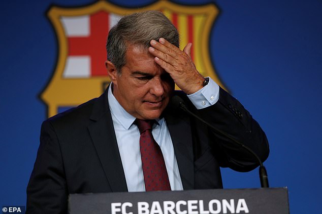 Laporta: Uchumi wa Barcelona ni Dhaifu Sana