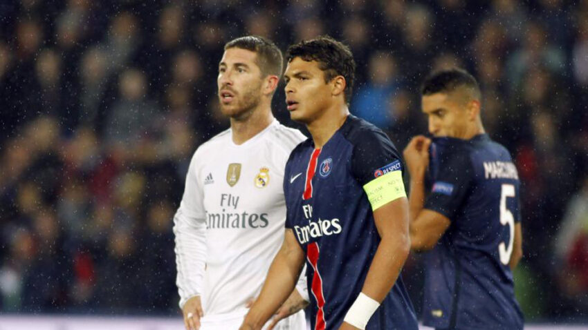 Thiago Silva Alihuzunika PSG Kumsaini Ramos