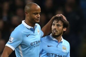Kompany na Silva Kuwekewa Sanamu Etihad