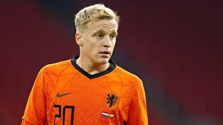 Van de Beek Atemwa Kikosi Cha Uholanzi.