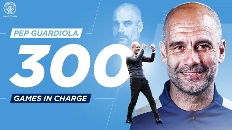Guardiola na Mechi 300 EPL.
