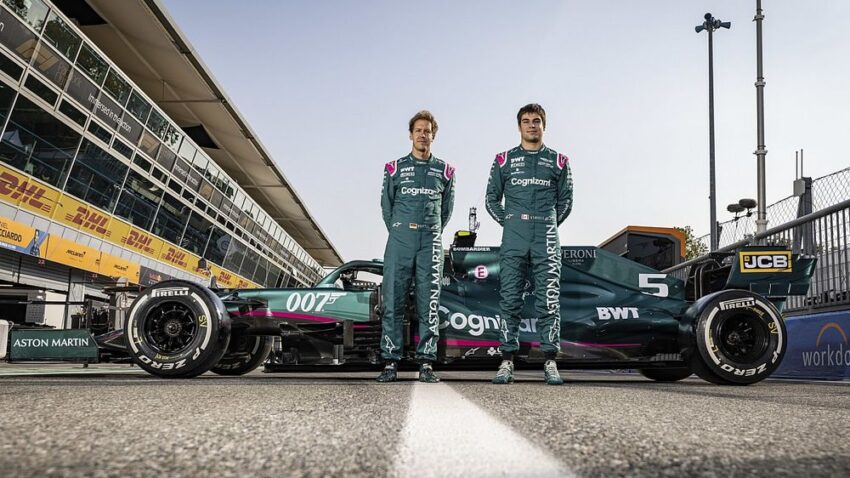 Sebastian Vettel na Aston Martin Msimu wa 2022