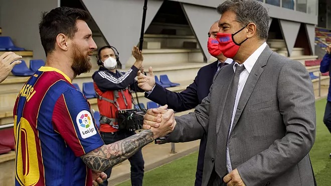 Bartomeu : Ningekuwepo Messi Asingeondoka.