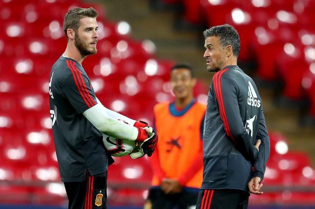 Luis Enrique Aje Manchester United - Christiano Ronaldo