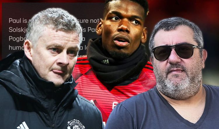Raiola : Solskjaer Chanzo Kiwango Kibovu cha Pogba.