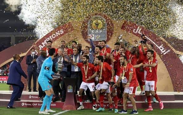 Al Ahly Mabingwa CAF Super Cup.