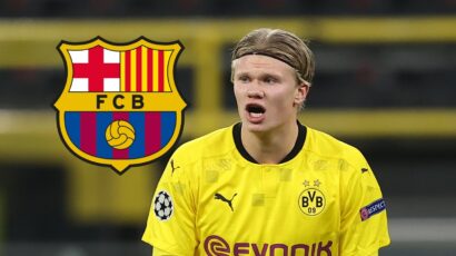 Barcelona Hawajakata Tamaa kwa Haaland
