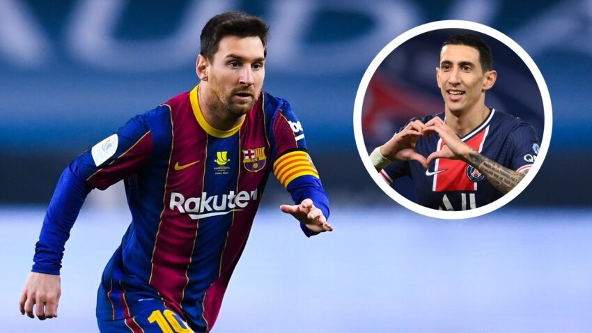 Di Maria: Nilikaribia Kujiunga na Barcelona Kuungana na Messi