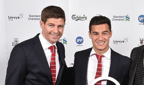 Steven Gerrard Sijazungumza na Philippe Coutinho