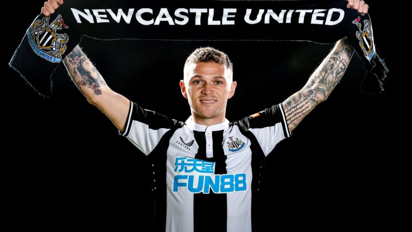 Kieran Trippier Atua St James' Park.