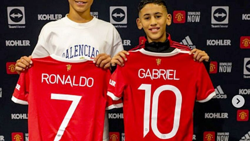 Man United Wamsajili Mtoto wa Ronaldo