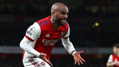Arteta : Lacazette ana Malengo na Arsenal.