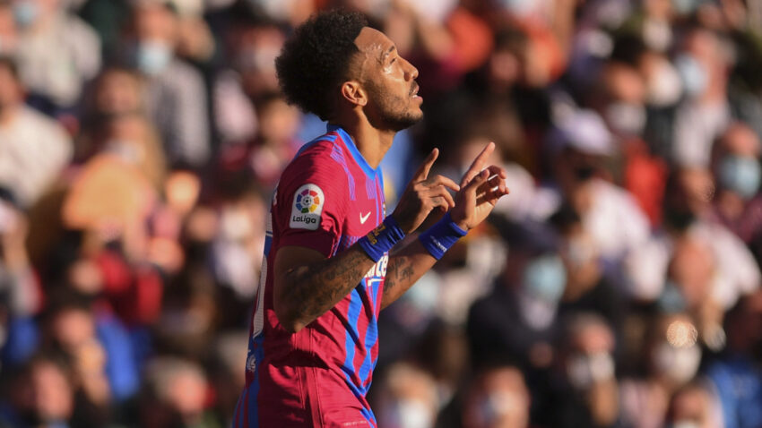 Aubameyang Afungua Akaunti ya Mabao Barcelona