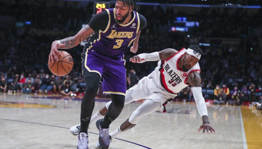 NBA: Lakers Walamba Ushindi vs  Blazers.