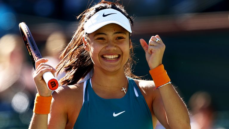 Raducanu Aaanza Vyema BNP Paribas Open.