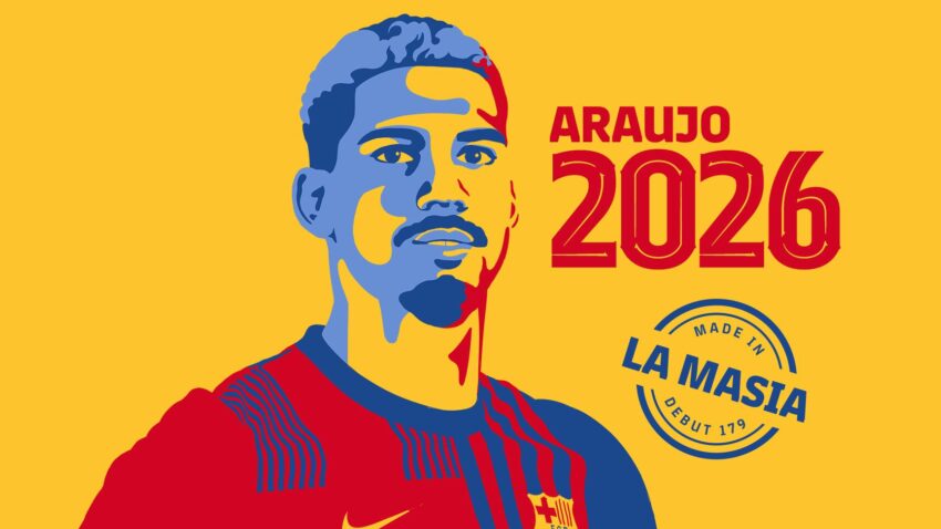 Araujo Asaini Kandarasi Mpya na Barcelona