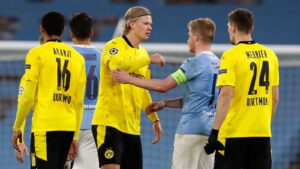 De Bruyne Amfurahia Haaland Etihad