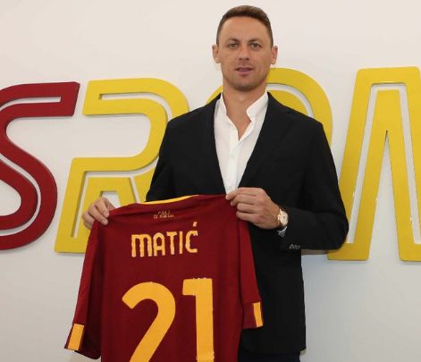 Roma Wathibitisha Kumsajiri Nemanja Matic