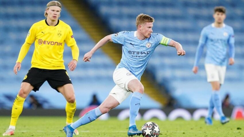 De Bruyne Amfurahia Haaland Etihad