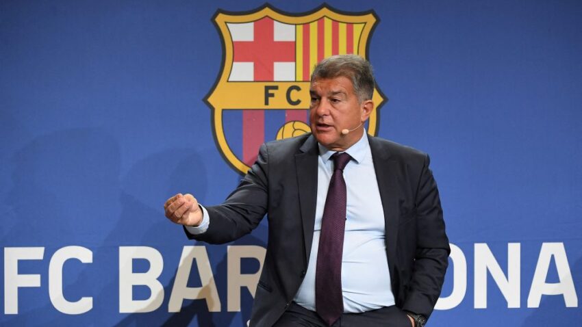 Joan Laporta Kumrudisha Messi Barcelona