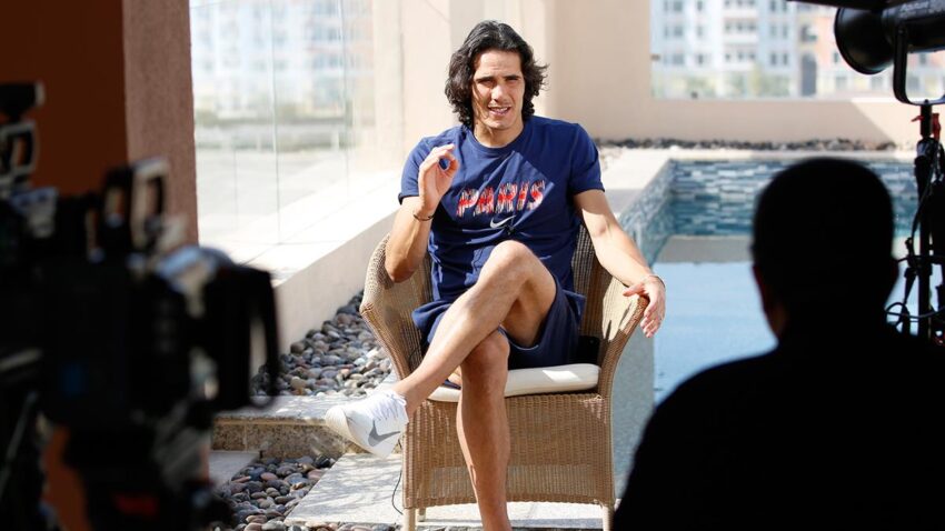 Valencia Kumsajiri Edinson Cavani