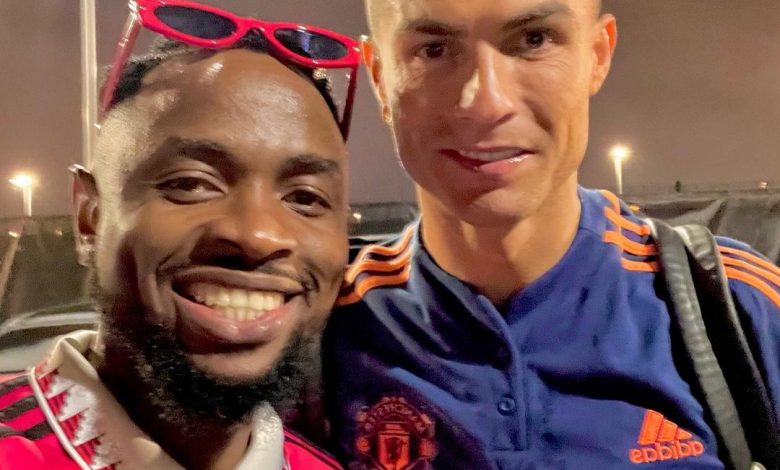 Ommy Dimpoz Uso Kwa Uso na Ronaldo.