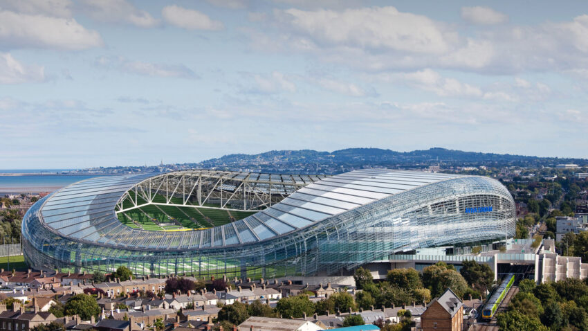 Uwanja wa Aviva-Dublin Kutumiwa na Timu za Uingereza